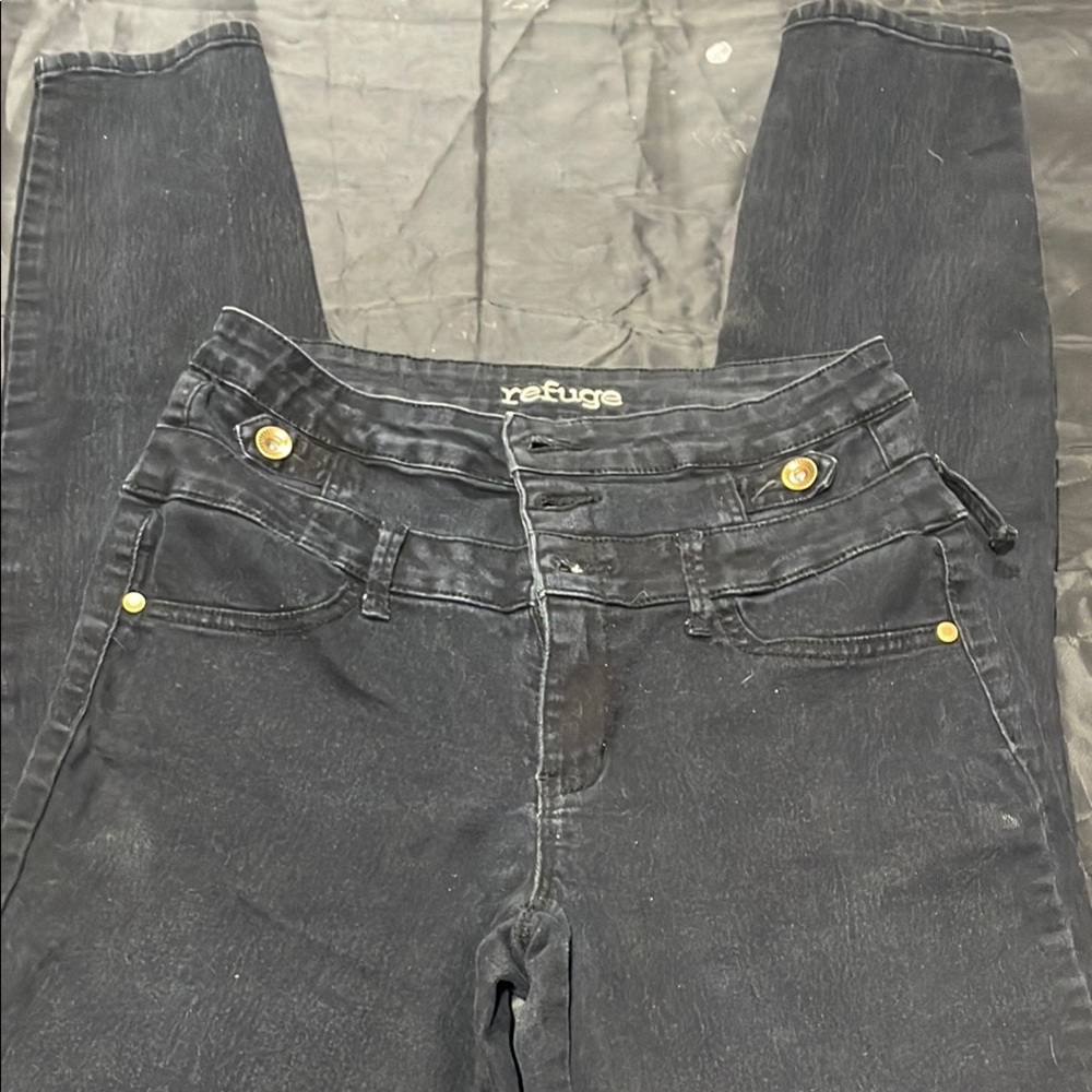 Refuge Women's Black Jeans